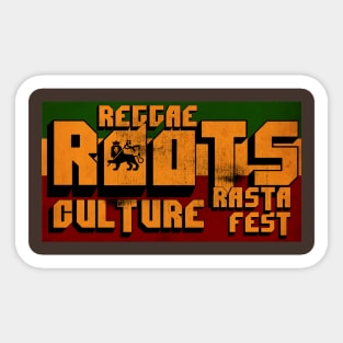 Reggae Roots Fest Sticker